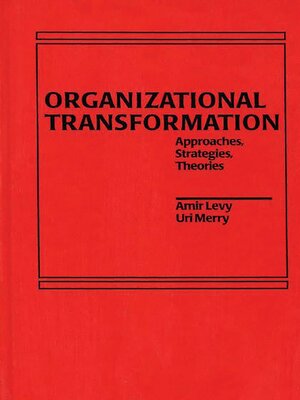 cover image of Organizational Transformation